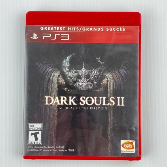 Dark Souls II PS3 Video Game 2014 Case Disc Rated Teen - Picture 1 of 7